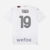 Børn - AC Milan Theo 19 Fodboldtrøje Udebane 2023-24